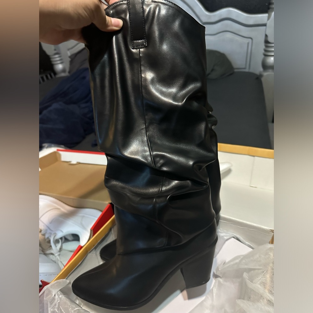 Black boots